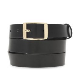 Pasek Damski Lasocki. Czarne paski Lasocki, bez wzorów. Za 79.99 zł.