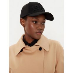 Czapka z daszkiem Liu Jo. Czarne czapki z daszkiem Liu Jo, bez wzorów. Za 139.99 zł.
