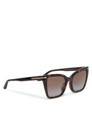 Emporio Armani Okulary przeciwsłoneczne 0EA4273BU 502689 Brązowy. Brązowe okulary przeciwsłoneczne Emporio Armani, bez wzorów, plastikowe. Za 759.99 zł.