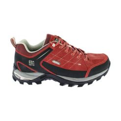 Niskie buty turystyczne Élémenterre Sonora Low EV. Czerwone buty trekkingowe Elementerre, z nylonu, bez zapięcia. Za 339.50 zł.