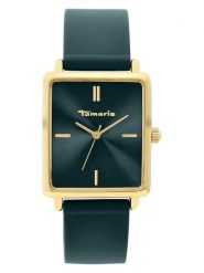 Tamaris Zegarek kwarcowy w kolorze złoto-morskim rozmiar: onesize. Niebieskie, analogowe zegarki Tamaris, metalowe. Za 130.99 zł.