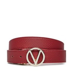 Pasek Damski Valentino. Czerwone paski Valentino, bez wzorów. Za 139.99 zł.