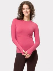 Les Lunes Koszulka sportowa "Flow" w kolorze różowym rozmiar: S. Różowe t-shirty sportowe Les Lunes, s, bez wzorów, z materiału, bez ramiączek, outdoorowe. Za 113.99 zł.