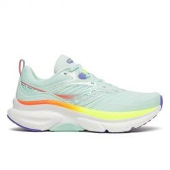 Buty do biegania damskie Saucony Omni 23 ST. Zielone buty do biegania Saucony, bez wzorów, bez zapięcia, do biegania. Za 1,057.00 zł.