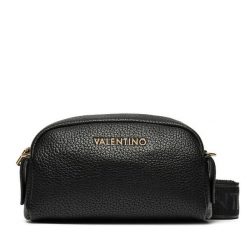 Torebka Valentino. Czarne listonoszki Valentino, bez wzorów, bez dodatków. Za 309.99 zł.