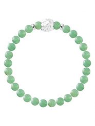 Pearline bransoletka z awenturynem rozmiar: onesize. Szare bransoletki Pearline, srebrne. Za 217.99 zł.