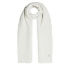 Szalik Tommy Hilfiger. Białe szaliki i kominy Tommy Hilfiger, bez wzorów. Za 459.99 zł.