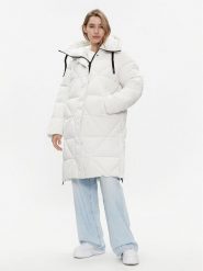 Replay Kurtka puchowa W7664R.000.84466 Biały Relaxed Fit. Białe kurtki Replay, na zimę, s, bez wzorów, z puchu, bez kaptura. Za 889.99 zł.