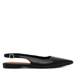 Baleriny Vagabond Shoemakers. Czarne baleriny Vagabond Shoemakers, bez wzorów, bez obcasa, bez zapięcia. Za 249.99 zł.