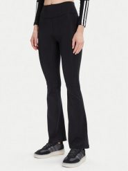 Adidas Legginsy All Me Essentials JW7667 Czarny Flare Fit. Czarne legginsy adidas, bez wzorów, z syntetyku, sportowe. Za 199.99 zł.