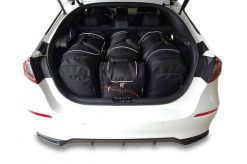 Torby Do Bagażnika Honda Civic Hatchback Hev 2021+ 4Szt Kjust. Czarne torby podróżne KJUST, bez wzorów, z kauczuku. Za 1,244.00 zł.