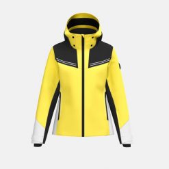 JOY Jacket Women. Żółte kombinezony Head, bez wzorów, sportowe, bez kołnierzyka, bez ramiączek. W wyprzedaży za 1,280.00 zł.