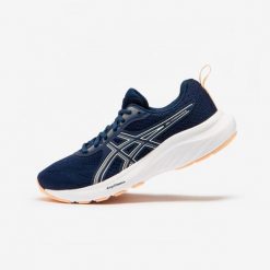 Buty do biegania damskie ASICS Gel Windhawk. Brązowe buty do biegania ASICS, bez wzorów, z kauczuku, bez zapięcia, do biegania. Za 299.99 zł.
