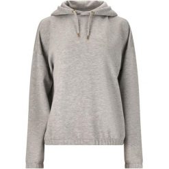 Bluza damska z kapturem Athlecia Namier. Szare bluzy Athlecia, bez wzorów, z elastanu, bez ramiączek, z kapturem. Za 284.50 zł.