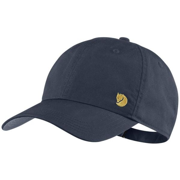 Czapka z daszkiem Fjallraven Bergtagen Cap. Niebieskie czapki z daszkiem Fjällräven, bez wzorów, sportowe. Za 202.99 zł.
