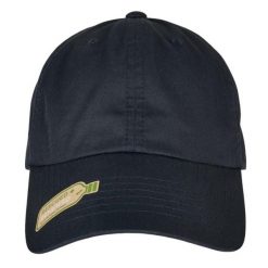 Czapka Z Daszkiem Z Poliestru Z Recyklingu. Niebieskie czapki z daszkiem FLEXFIT, bez wzorów. Za 84.99 zł.