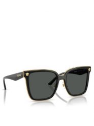 Versace Okulary przeciwsłoneczne 0VE2278D GB1/8758 Czarny. Czarne okulary przeciwsłoneczne Versace, bez wzorów, z tworzywa sztucznego, plastikowe. Za 1,239.00 zł.