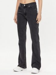 Calvin Klein Jeans Jeansy J20J221234 Czarny Straight Leg. Czarne jeansy Calvin Klein Jeans, bez wzorów, z bawełny. Za 259.99 zł.