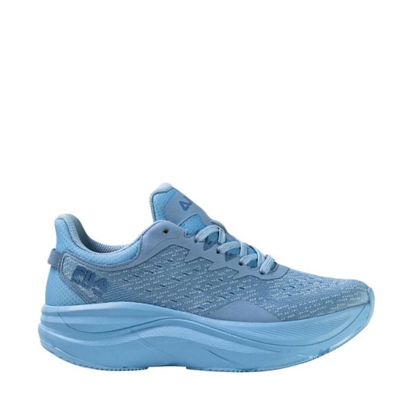 Buty damskie Fila Retron. Niebieskie buty treningowe Fila, bez wzorów, z materiału, bez zapięcia, na fitness i siłownię. Za 236.99 zł.