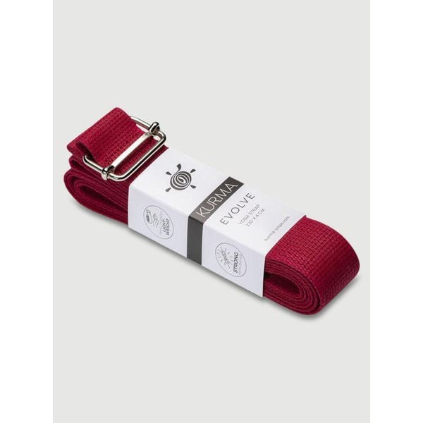 Pasek do jogi Kurma. Brązowe paski KURMA, bez wzorów, sportowe. W wyprzedaży za 49.90 zł.
