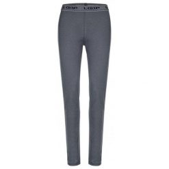 Damskie spodnie termoaktywne Loap Peddy szare. Szare bielizna termoaktywna damska ZSPORT, bez wzorów, bez ramiączek, trekkingowe. Za 164.99 zł.