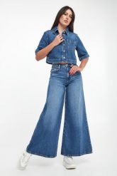 Jeansy damskie z wysokim stanem LIU JO. Jeansy Liu Jo, bez wzorów, z jeansu, z podwyższonym stanem. Za 689.00 zł.