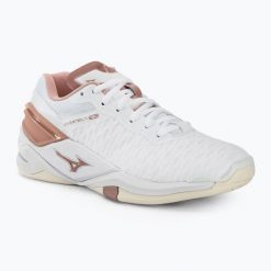 Buty do piłki ręcznej damskie Mizuno Wave Stealth Neo. Czerwone buty treningowe Mizuno, bez wzorów, z dzianiny, bez zapięcia, do piłki ręcznej, mizuno wave. Za 289.99 zł.