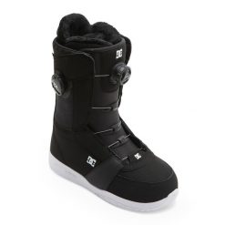 Buty snowboardowe damskie DC Lotus. Czarne buty treningowe DC Shoes, na jesień, bez wzorów, bez zapięcia, snowboardowy. Za 1,159.00 zł.