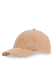Calvin Klein Czapka z daszkiem Corduroy Cotton Cap K60K612894 Brązowy. Brązowe czapki z daszkiem Calvin Klein, bez wzorów, z materiału. Za 119.99 zł.