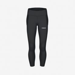 Legginsy damskie Tech Tights. Czarne legginsy Head, bez wzorów, sportowe. Za 225.70 zł.