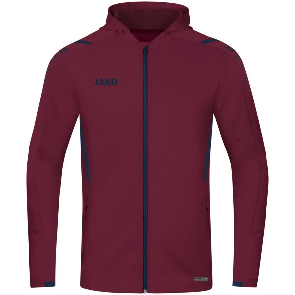 Bluza dresowa z kapturem Jako Challenge. Czerwone bluzy JAKO, l, bez wzorów, z dresówki, casualowe, bez ramiączek, z kapturem. Za 236.75 zł.