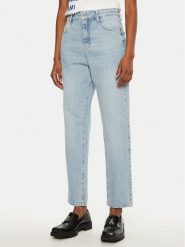 Patrizia Pepe Jeansy 8P0402/D1WZB-CA49 Niebieski Regular Fit. Niebieskie jeansy Patrizia Pepe, bez wzorów, z bawełny. Za 599.99 zł.