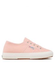 Superga Tenisówki 2750 New Plus S2126KW Różowy. Czerwone trampki Superga, bez wzorów, z materiału, bez zapięcia. Za 299.99 zł.
