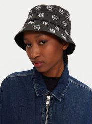 KARL LAGERFELD Kapelusz 246W3403 Czarny. Czarne kapelusze KARL LAGERFELD, bez wzorów, z materiału. Za 209.99 zł.