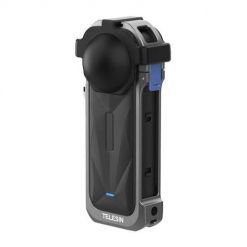Aluminiowa obudowa ochronna Telesin dla Insta360 X5. Brązowe zegarki sportowe Telesin. Za 179.00 zł.