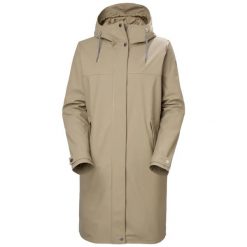 Damska kurtka wodoodporna Helly Hansen Moss. Brązowe kurtki Helly Hansen, l, bez wzorów, z materiału, eleganckie, bez kaptura. Za 1,158.00 zł.