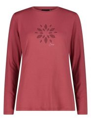 Cmp Koszulka funkcyjna w kolorze bordowym rozmiar: 44. Czerwone t-shirty sportowe CMP, bez wzorów, z materiału, bez ramiączek, outdoorowe. Za 93.45 zł.