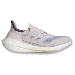 Buty do chodzenia damskie Adidas Ultraboost 21. Czerwone buty do biegania adidas, bez wzorów, bez zapięcia, do biegania. Za 451.99 zł.