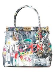 Mia Tomazzi Skórzana torebka "Arcisate" ze wzorem - 29 x 24 x 15 cm rozmiar: onesize. Torebki klasyczne Mia Tomazzi, bez wzorów, z materiału, na ramię, bez dodatków. Za 260.99 zł.