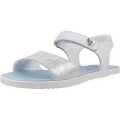 Sandały PABLOSKY 452100P Biały. Białe sandały Pablosky, bez wzorów, ze skóry, sportowe, bez obcasa, bez zapięcia. Za 225.99 zł.
