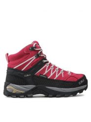 CMP Trekkingi Rigel Mid Wmn Trekking Wp 3Q12946 Różowy. Czerwone buty trekkingowe CMP, ze skóry, bez zapięcia. Za 499.99 zł.