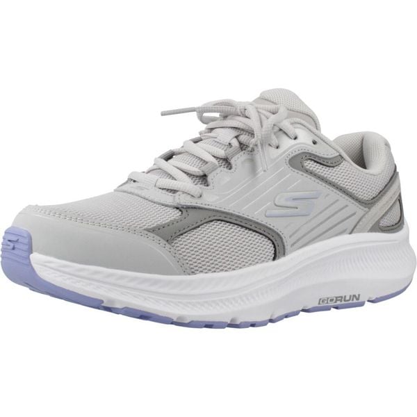 Buty SKECHERS RUN CONSISTENT 2.0 ADVA Szary. Szare buty trekkingowe Skechers, ze skóry, bez zapięcia. Za 228.99 zł.