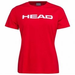Koszulka sportowa damska Head Club 22 Lucy. Czerwone t-shirty sportowe Head, s, bez wzorów, z poliesteru, bez ramiączek. Za 148.00 zł.