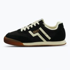Buty damskie GANT Beylana. Czarne buty treningowe Gant, na lato, bez wzorów, z gumy, bez zapięcia, trekkingowe. Za 349.99 zł.
