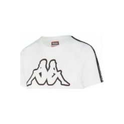 Koszulka z krótkim rękawem Damska Kappa 31154ZW A07 Biały. Białe t-shirty sportowe Kappa, bez wzorów, z bawełny, bez ramiączek. Za 126.00 zł.