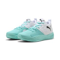 Buty koszykarskie unisex Court Pro 3 Mid PUMA. Zielone buty do biegania Puma, na jesień, bez wzorów, z materiału, bez zapięcia, do biegania. Za 329.00 zł.