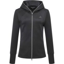 Damska bluza jeździecka z kapturem zapinana na zamek błyskawiczny Euro-Star Giul. Czarne bluzy EURO-STAR, na zimę, xl, bez wzorów, z materiału, eleganckie, bez ramiączek, z kapturem. Za 435.40 zł.
