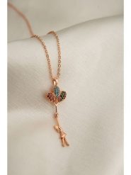 Lodie Silver Naszyjnik z zawieszką - dł. 43 cm rozmiar: onesize. Szare naszyjniki Lodie Silver, z materiału, metalowe. Za 37.38 zł.