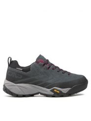 CMP Trekkingi Mintaka Wmn Wp Trekking Shoes 3Q19586 Szary. Szare buty trekkingowe CMP, ze skóry, bez zapięcia. Za 279.99 zł.