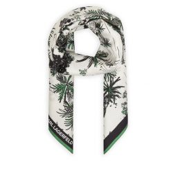 Chusta KARL LAGERFELD. Chusty KARL LAGERFELD, bez wzorów. Za 649.99 zł.